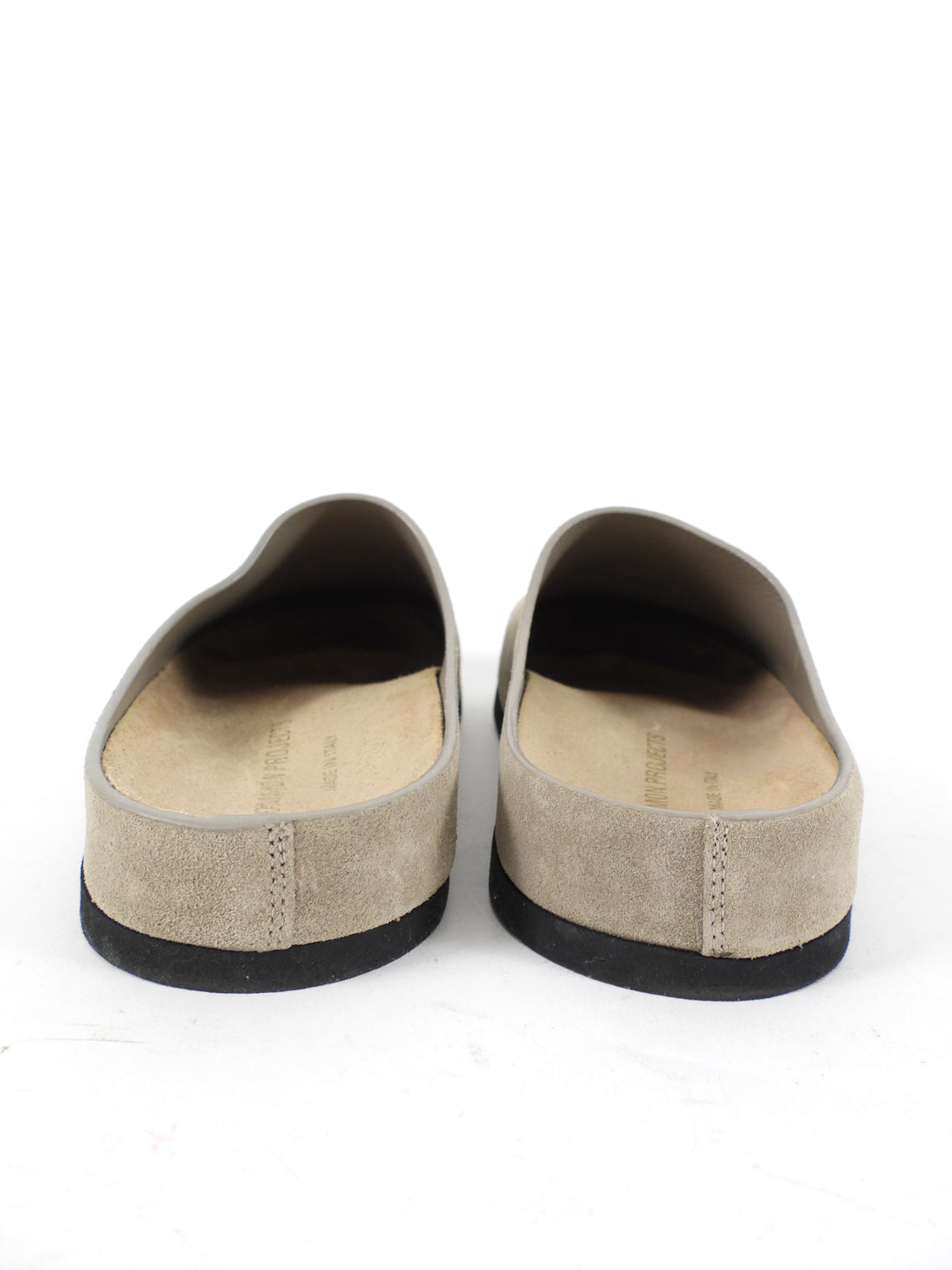 Common Projects Taupe Suede Flat Slippers - 38 (fits 37 / 7)