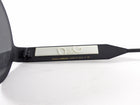 Dolce and  Gabbana DG 2234 Logo Black Matte Metal Round Frame Sunglasses