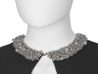 Dice Kayek Black Bead Neck Long Sleeve Cocktail Dress - 40