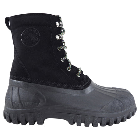 Diemme Black Rubber and Suede Anatra Boot - 40 / 39.5
