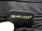 Christian Dior Black Brown Gaucho Saddle Pouch Bag