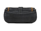Christian Dior Black Brown Gaucho Saddle Pouch Bag