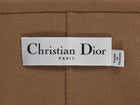 Christian Dior Camel Beige Double Faced Wool Long Coat - 44