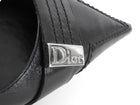 Dior Black Vintage Pointed Flats - 39