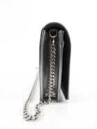 Dior Silver Microcannage Diorama Wallet on Chain