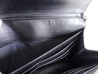 Christian Dior Black Cannage Leather Diorama Wallet on Chain