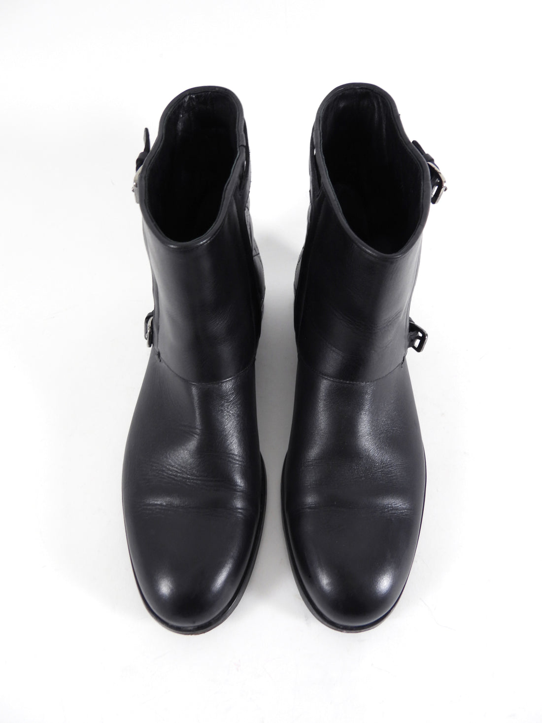 Christian Dior Black Leather Cannage Quilted Ankle Boot - 39