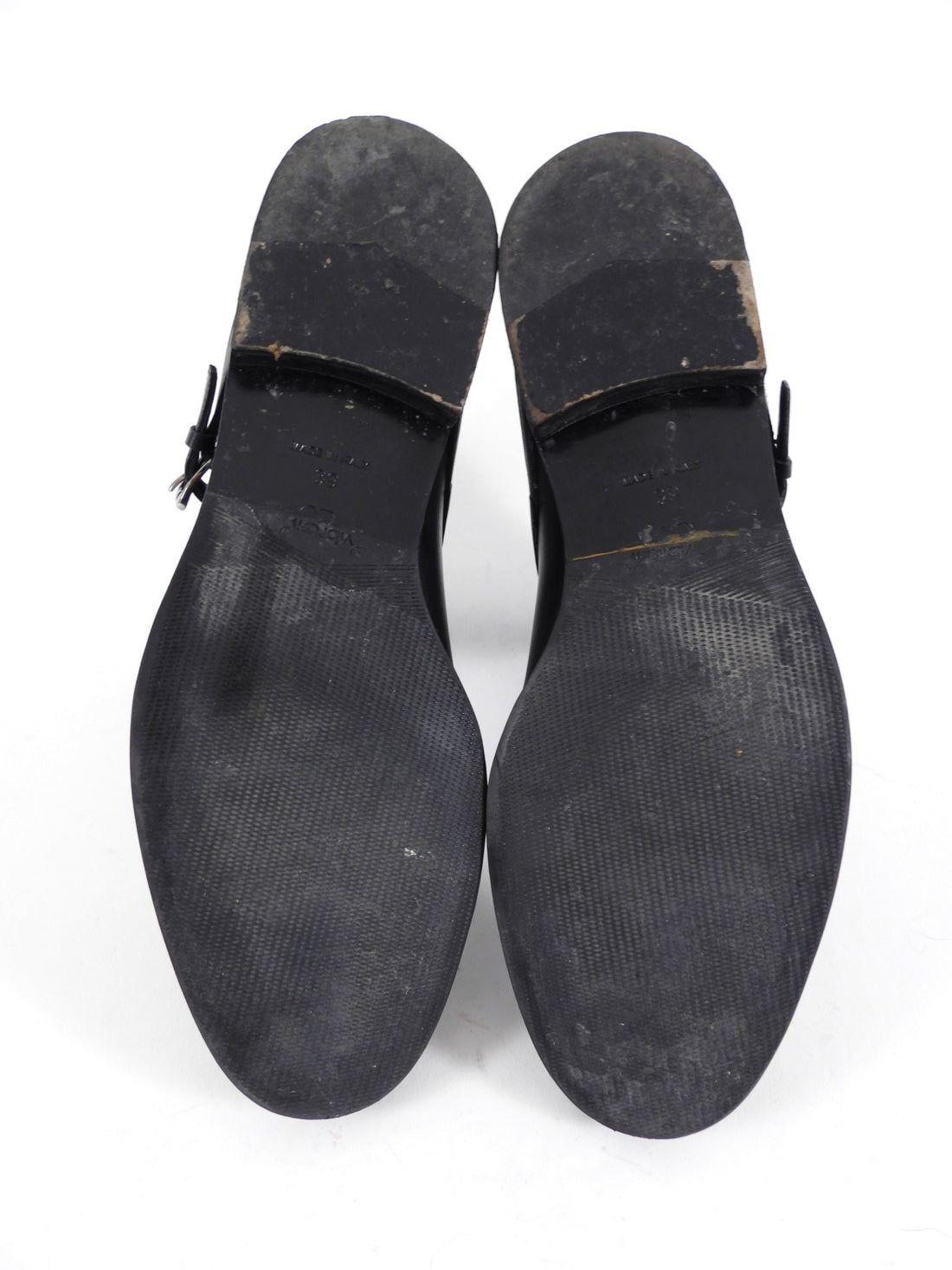 Christian Dior Black Leather Cannage Quilted Ankle Boot - 39