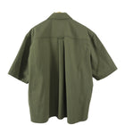 Christian Dior Army Green Short Sleeve Snap Shirt - L (8/10)