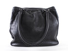 Christian Dior Vintage 2007 Black Leather My Dior Tote Bag