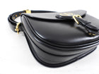 Dior Black Box Calf Leather Medium Bobby Crossbody Bag