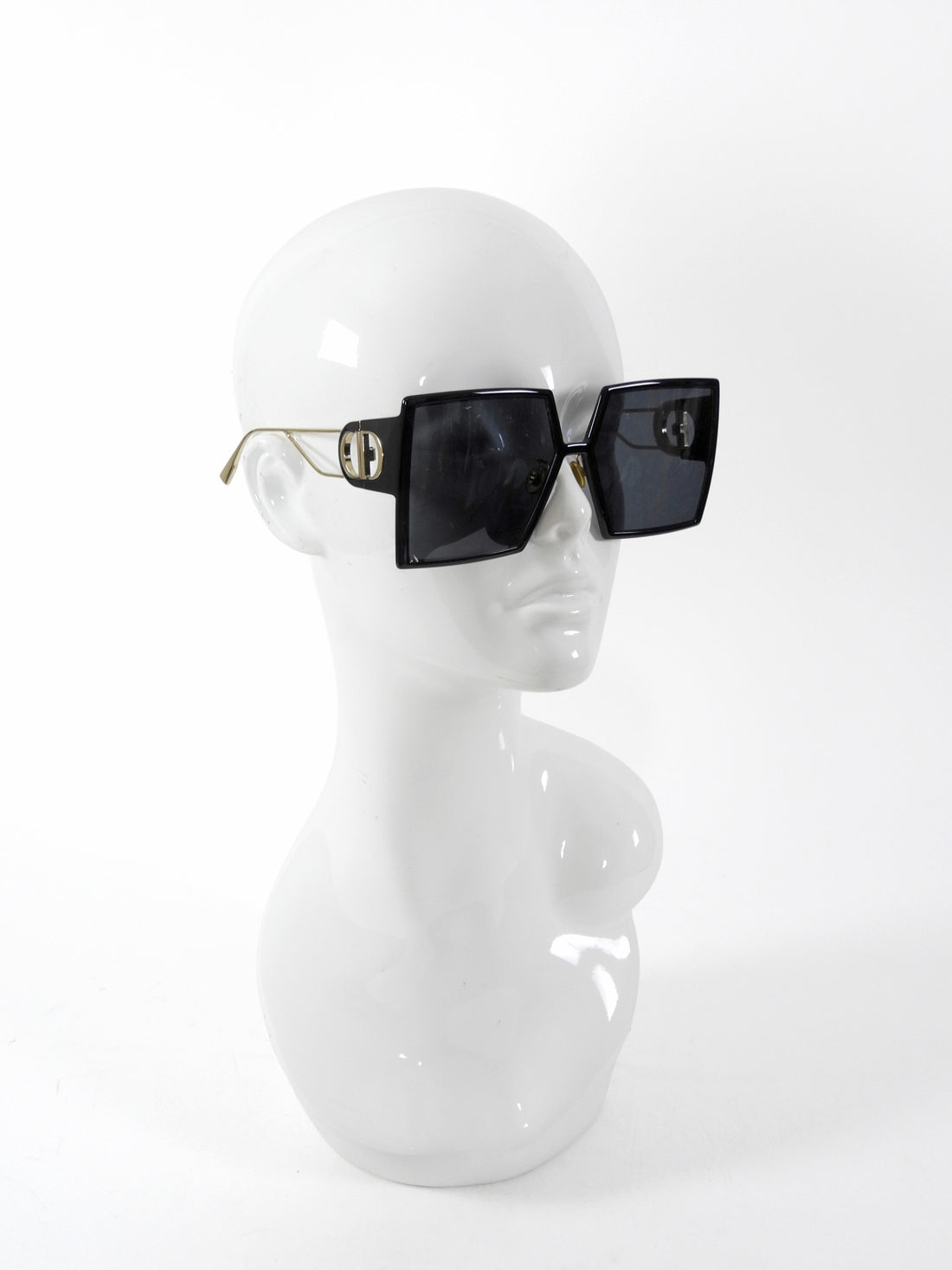 Dior Black Square Oversized 30 Montaigne Sunglasses