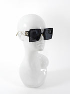 Dior Black Square Oversized 30 Montaigne Sunglasses
