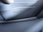 Dior Blue Leather Cannage Miss Caro Mini Chain Bag