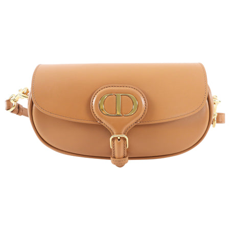 Dior Tan Box Calfskin East West Bobby Bag