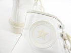 Dior Ivory Coated Canvas and Leather D-Rise Ankle Boots - 37