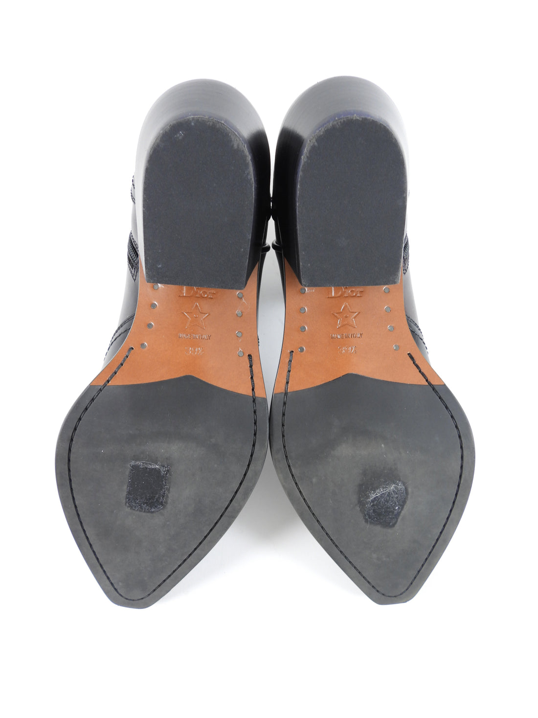 Christian Dior Dior West Zip up Western Ankle Boot - 39.5