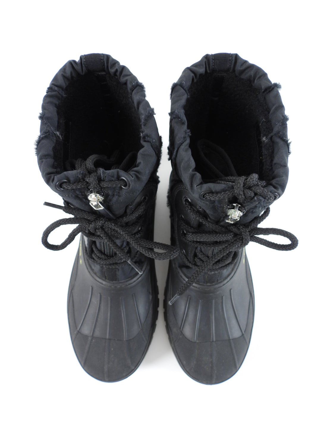 Christian Dior Dventure Camo Nylon Rubber Lace Up Boots - 37