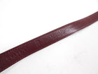 Christian Dior Vintage 1980's Burgundy Leather Belt - 75 / 30
