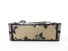 Dior Diorcamp Beige Floral Embroidered Logo Crossbody Messenger Bag