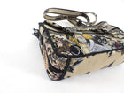 Dior Diorcamp Beige Floral Embroidered Logo Crossbody Messenger Bag