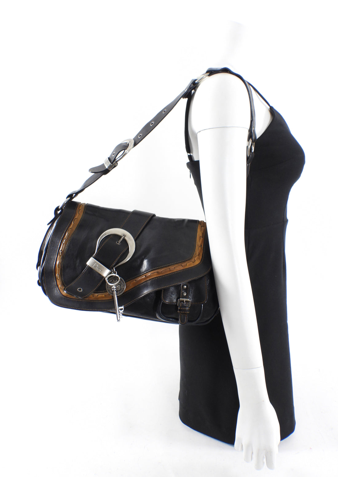 Dior SS 2006 Vintage Gaucho Shoulder Bag