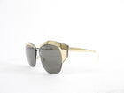 Dior Dior Mirrored 1206J Gold Frame Sunglasses