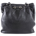 Christian Dior Vintage 2007 Black Leather My Dior Tote Bag