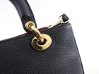 Christian Dior Black Mini Diorissimo Leather Two-Way Bag