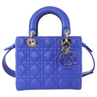 Dior My Lady Blue Cannage Lambskin Small Two Way Bag