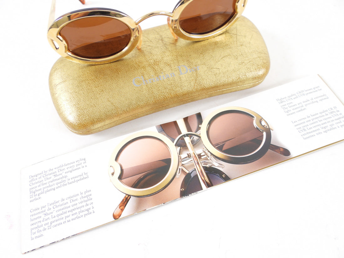 Christian Dior Vintage SS 1995 Limited Edition Lunettes Show Sunglasses