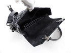 Christian Dior Black Leather Cannage Diorcamp Messenger Crossbody Bag