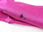 Christian Dior Fuchsia Raw Silk Long Tunic Top Shirt - FR40 / 8