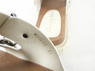 Christian Dior Diorquake Ivory Leather Clog Sandals - 37