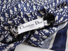 Christian Dior Navy Oblique Silk Button Down Shirt - FR34 (XS / S)