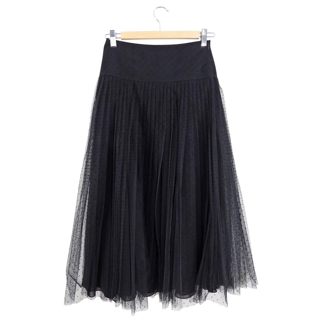 Christian Dior Black Tulle Net Skirt - FR36 / USA 4
