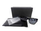 Christian Dior 30 Montagne Black Square CD Logo Sunglasses