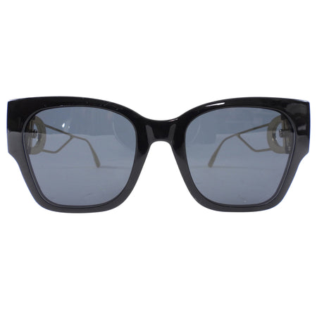 Christian Dior 30 Montagne Black Square CD Logo Sunglasses