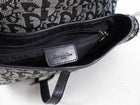 Christian Dior Vintage 2002 John Galliano Oblique Medium Saddle Bag