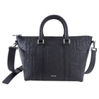Christian Dior Black Gravity Leather Weekender 25 Bag