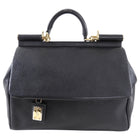 Dolce Gabbana Miss Sicily Black Large Bag