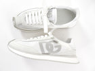 Dolce & Gabbana White Logo Mesh Sneakers - 39