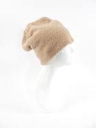 Donni Beige Boucle Knit Toque Hat