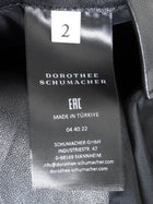 Dorothy Schumacher Black Sleek Statement Nappa Leather Zip Jacket - 2 / M
