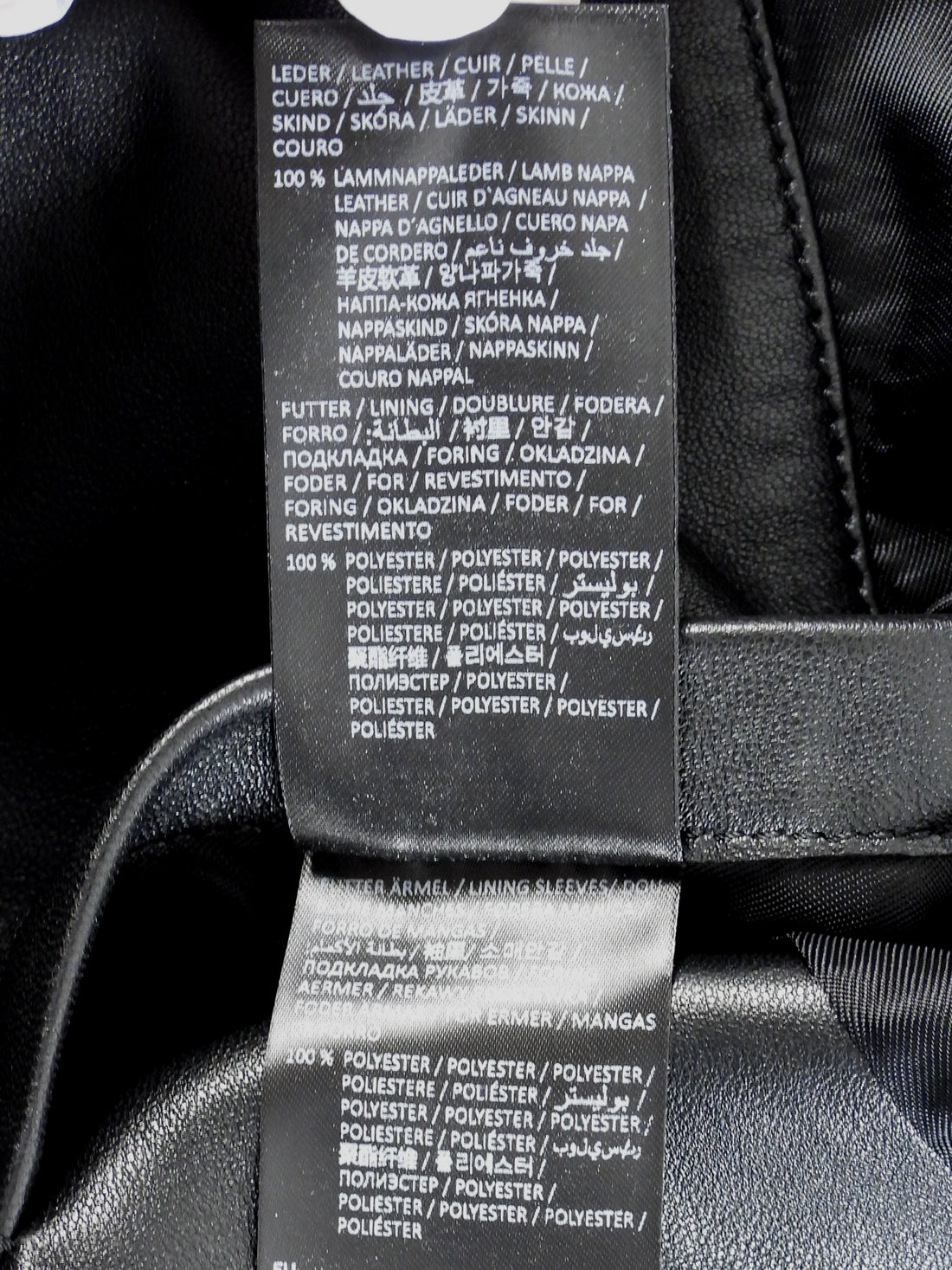 Dorothy Schumacher Black Sleek Statement Nappa Leather Zip Jacket - 2 / M
