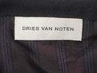 Dries van Noten Olive Burgundy Senice Velvet Draped Layered Midi Skirt - 36 /. US 4
