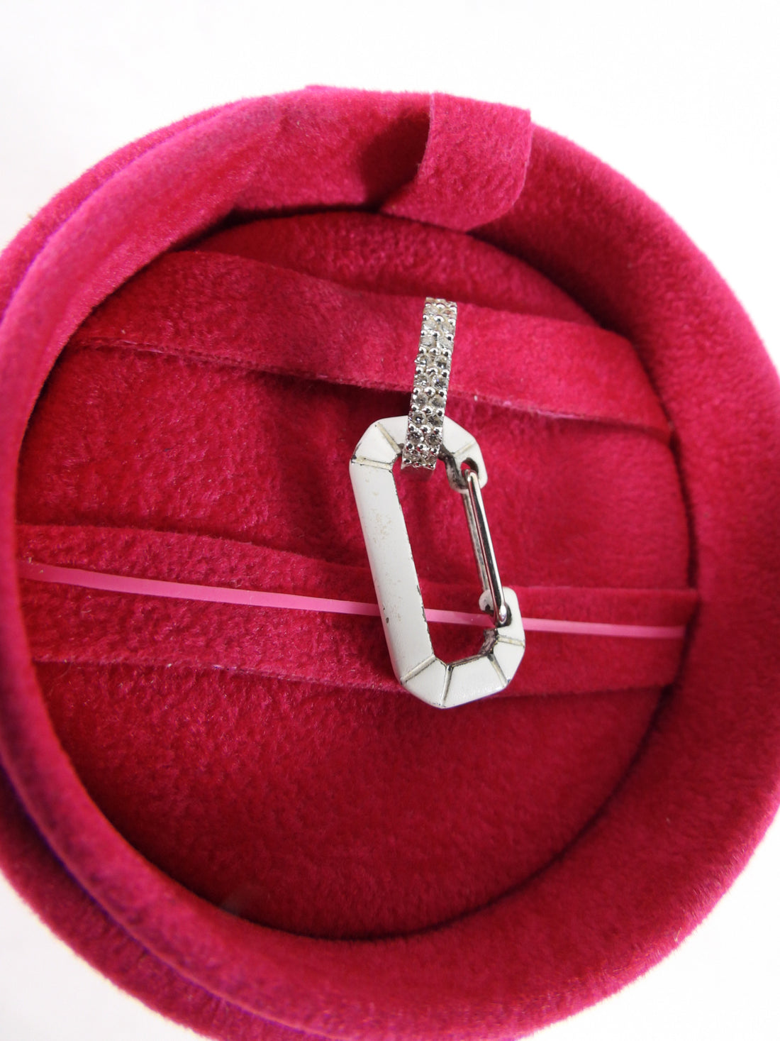 Eera x My Theresa Chiara Small 18k Gold Diamond Single Earring White