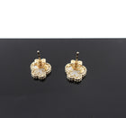 Effy 14k Gold & Mother of Pearl Butterfly Stud Earrings