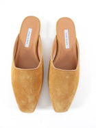 Emme Parsons Tan Suede Flat Mule - 37