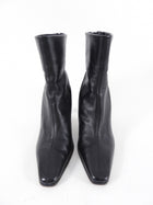 Emme Parsons Black Glove Leather Ankle Boots - 37
